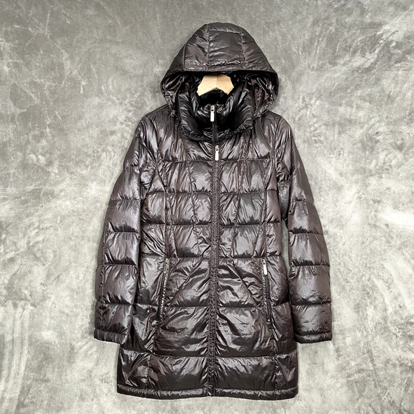 Calvin Klein Jackets & Blazers - Calvin Klein Down Filled Puffer Jacket Womens Small Packable Hooded Winter Coat